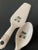 Green Ivory Floral Porcelain Serving Spoon and Pie Cake Server- Set of 2 For Sale - Image 8 of 12
