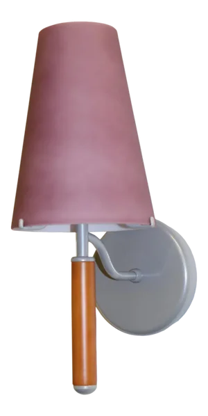 Mid-Century Modern Murano Glass Wall Lamp