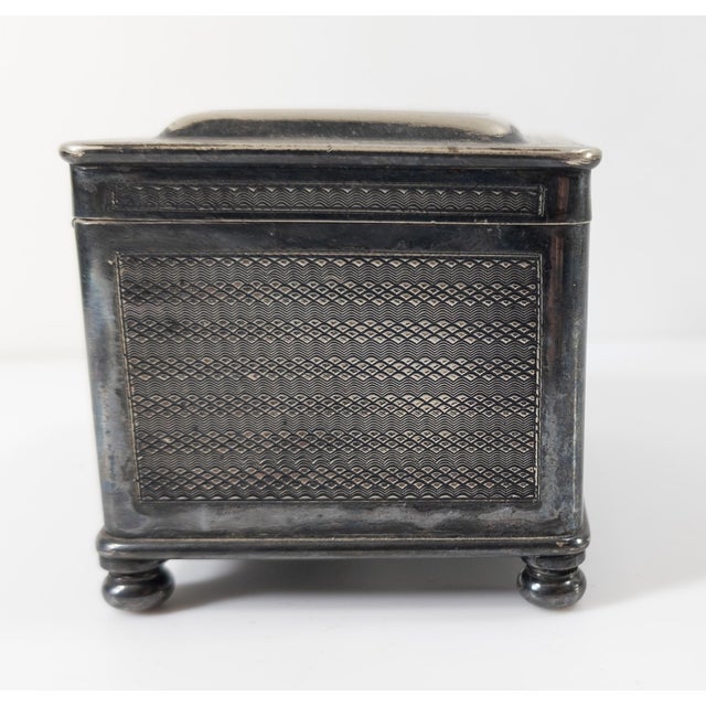 Late 19th Century 19th Century German Silverplate Box by Arthur Krupp for Berndorf Metalworks For Sale - Image 5 of 12