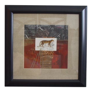Safari Leopard Print, Framed For Sale