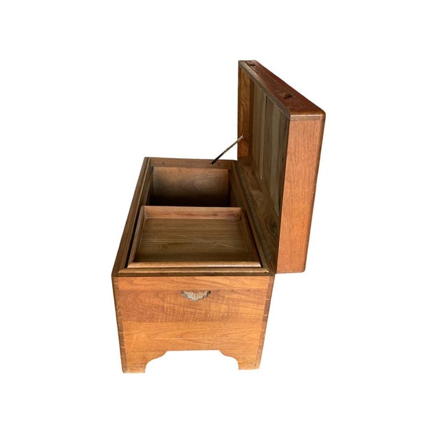 Camphor Wood Blanket Chest, 1950 For Sale - Image 3 of 14