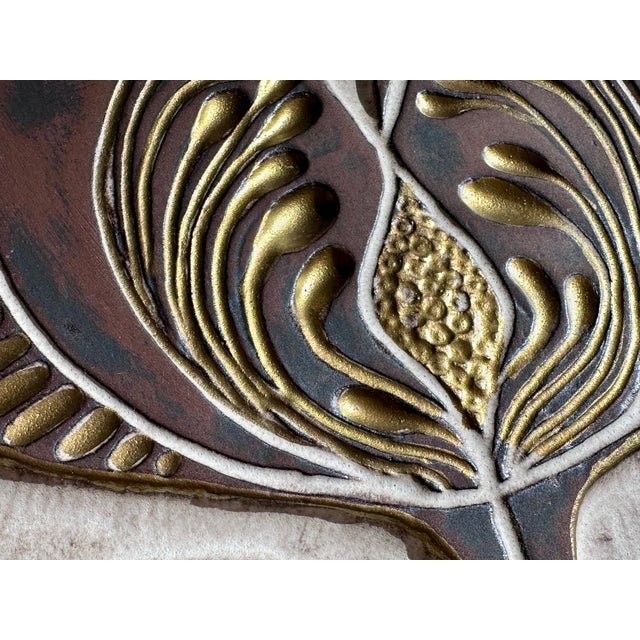 Ceramic Wall Reliefs by Ceramano, Germany, 1970s, Set of 2 For Sale - Image 4 of 15