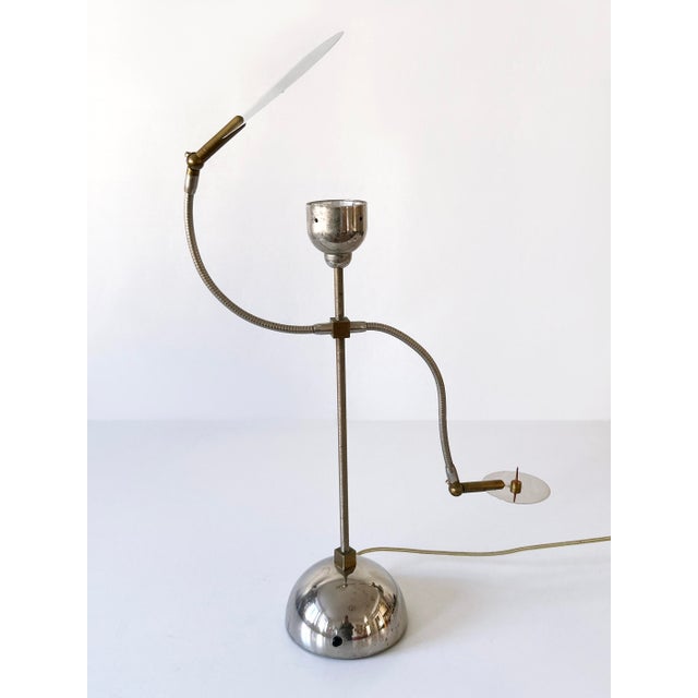 Postmodern Servoluce Table Lamp by Enzo Catellani for Catellani & Smith, Italy, 1980s For Sale - Image 13 of 18