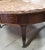 Coffee 1960s Weiman Heirloom Hollywood Regency Mahogany and Satinwood Carrara Mable Top Coffee Table For Sale - Image 8 of 12