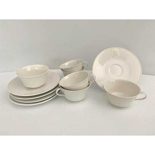 Neoclassical 1950s Kpm Arkadia Pattern Cup and Saucer For Sale - Image 3 of 5