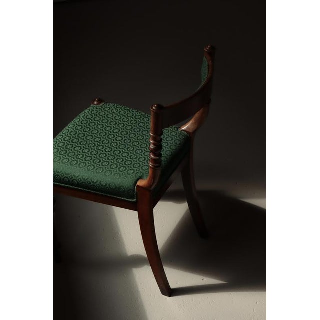 19th Century Danish Side Chair in the style of M. G. Bindesbøll, 1890s For Sale - Image 14 of 15