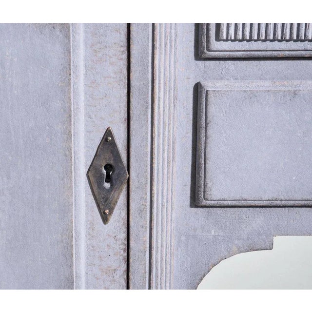 Gray Sideboard with Two Doors For Sale - Image 8 of 9