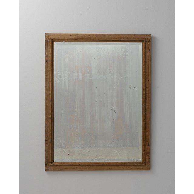 19th Century 19th Century France Amber Wood Mirror For Sale - Image 5 of 9