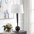 Contemporary Brielle Polished Black Table Lamp For Sale - Image 3 of 7