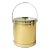 Gold Disco Era Modern Lucite Ice Bucket, ca. 1970s For Sale
