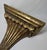 20” Tall French Style Fluted Corbel Gilt Wall Shelf For Sale - Image 4 of 10