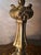 Antique Bronze Floor Lamp with Iris Glass and Lead Lampshade, 19th Century For Sale - Image 11 of 16