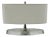 Visual Comfort Thomas O’Brien "Casper" Crystal Glass & Nickel Desk Lamp For Sale