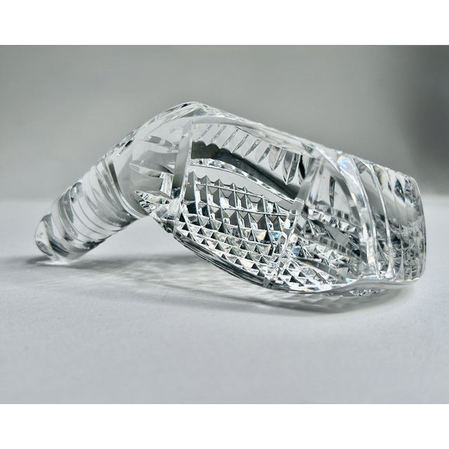 Vintage Waterford Crystal Driver Head Paper Weight For Sale - Image 14 of 17