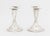 Metal British Art Deco Silver PCandelabra, Pair For Sale - Image 7 of 9