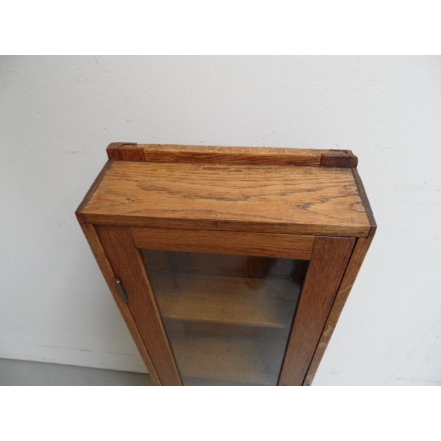 Antique Dutch Oak Display Cabinet, 1890s For Sale - Image 12 of 13