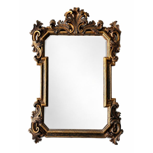 19th Century Louis XIV Italian Wall Mirror from Calamandrei & Chianini, 1890s For Sale - Image 5 of 5