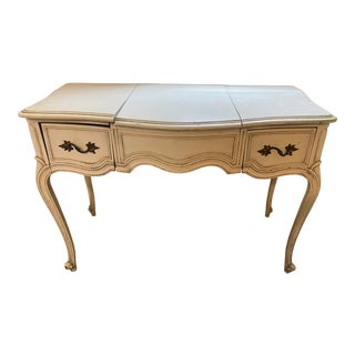 Late 20th Century French Provincial Vanity Desk For Sale
