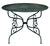 Green Antique Garden Table/4 Chair Set For Sale - Image 8 of 18