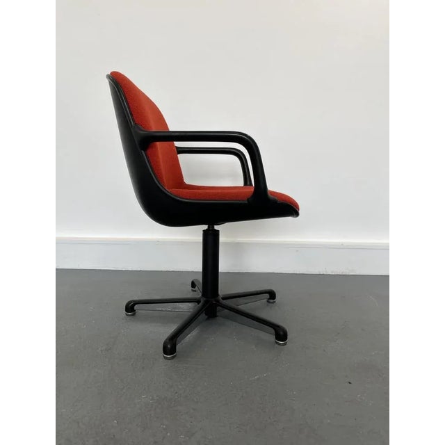 Swivel Desk Armchair by Charles Pollock for Comforto, 1970s For Sale - Image 9 of 13