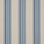 Sample - Schumacher Bendita Stripe Indoor/Outdoor Fabric in Blue For Sale