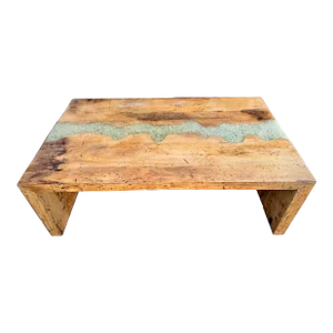 Modern Organic Crystal Waterfall Coffee Table Braden by Made Goods