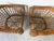 Vintage Boho Coastal Organic Rattan Lounge Chairs – A Pair For Sale - Image 12 of 12