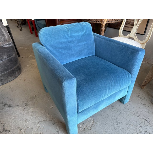 Karl Springer 1960s Pair of Mid-Century Parsons Chairs For Sale - Image 4 of 12