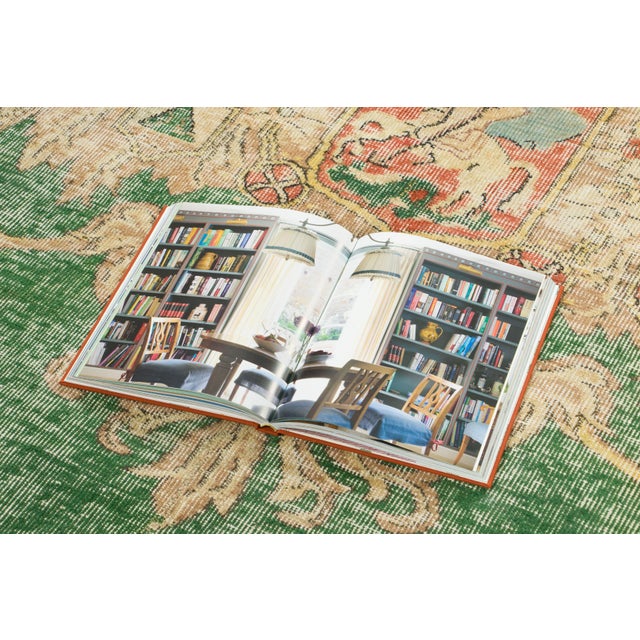 Vintage Turkish Pictorial Eagle Rug in Emerald Green - Rug & Kilim, 1950–1959 For Sale - Image 9 of 9