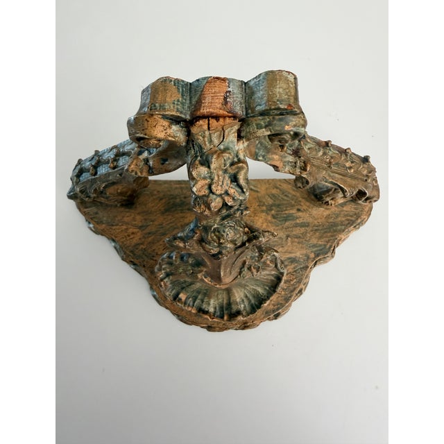 Carved Wood Decorative Wall Brackets For Sale - Image 12 of 14