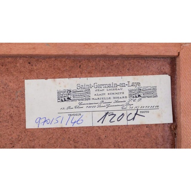 R, Wagner, Semi-Abstract Composition, 1970, Oil on Board For Sale - Image 9 of 10