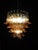 Vintage Murano Chandelier with Handmade Amber Petal-Shaped Glass, 1970s For Sale - Image 3 of 11