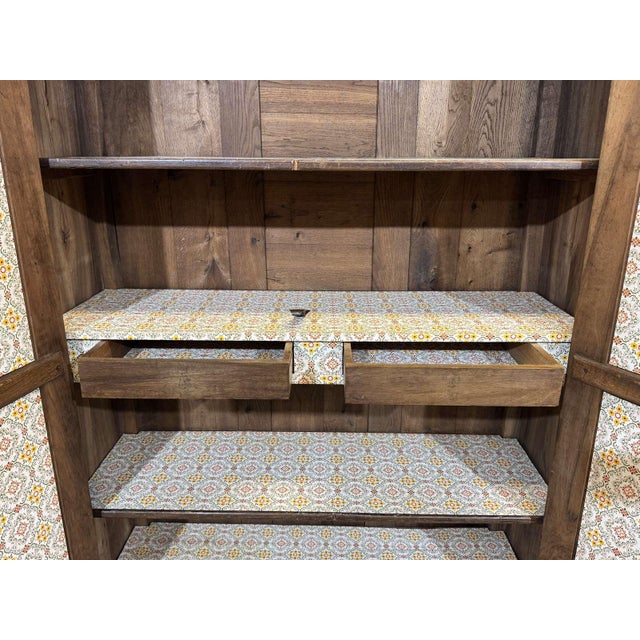 19th Century Walnut Wardrobe For Sale - Image 10 of 18