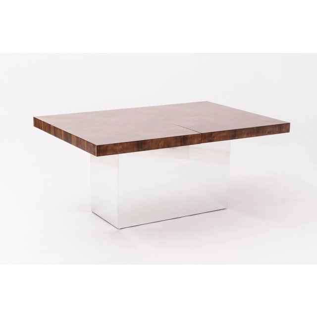 Mid-Century Modern Milo Baughman Dining Table for Thayer Coggin For Sale - Image 3 of 8