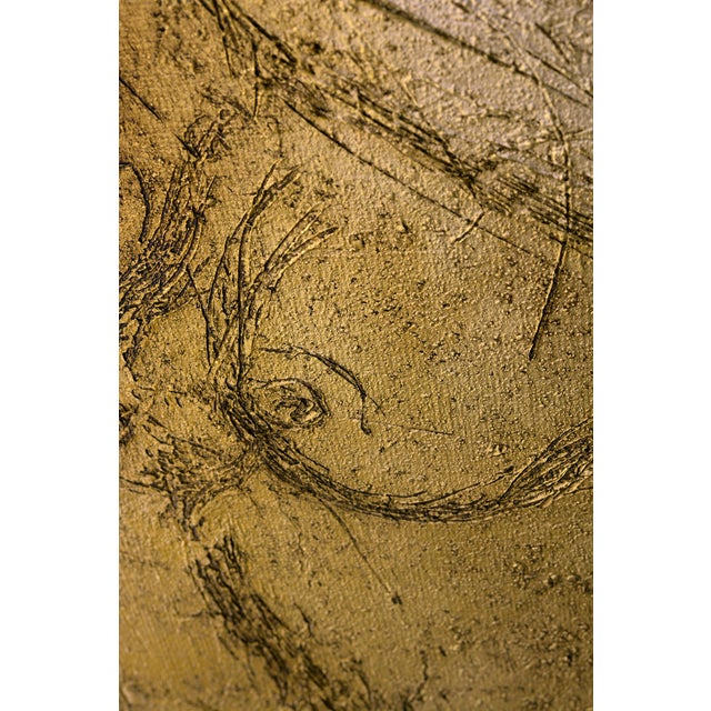 Lola Vitelli, Spogliami, Nude, Mixed Media on Canvas, 2021 For Sale - Image 4 of 7