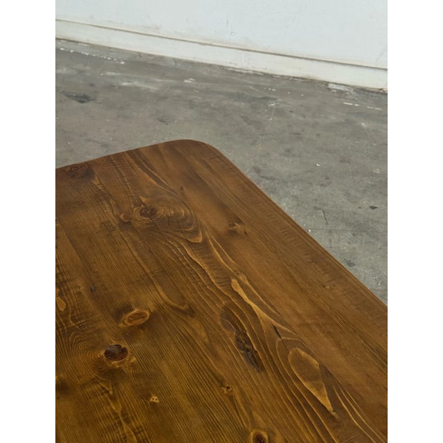 Theo Table in reclaimed Pine by Six Penny For Sale - Image 9 of 12