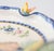 Blue 19th Century French Faience Quimper Dancing Couple Pie Crust Plate Footed Dish For Sale - Image 8 of 10