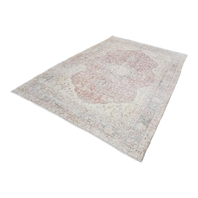 1960s Handknotted Floor Area Carpet For Sale