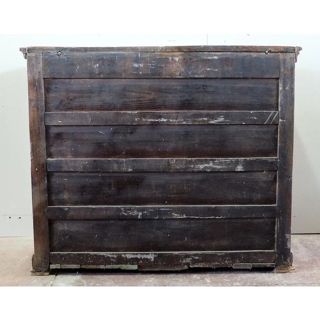 Antique Italian Lacquered Chestnut Dresser For Sale - Image 3 of 9