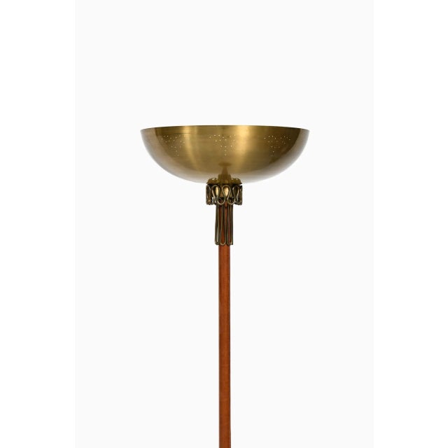 Very rare floor lamp / uplight by unknown designer. Probably produced in Sweden. Up to 250V (Europe/UK Standard).The...