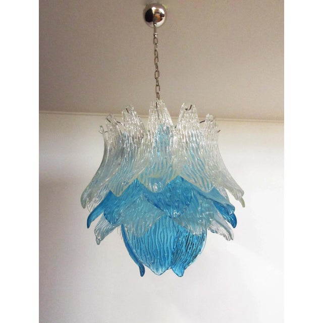 Italian Murano Chandelier, 1984 For Sale - Image 16 of 16