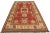 1990s 1990s Rustic Super Kazak Rust/Beige Wool Rug For Sale - Image 4 of 9