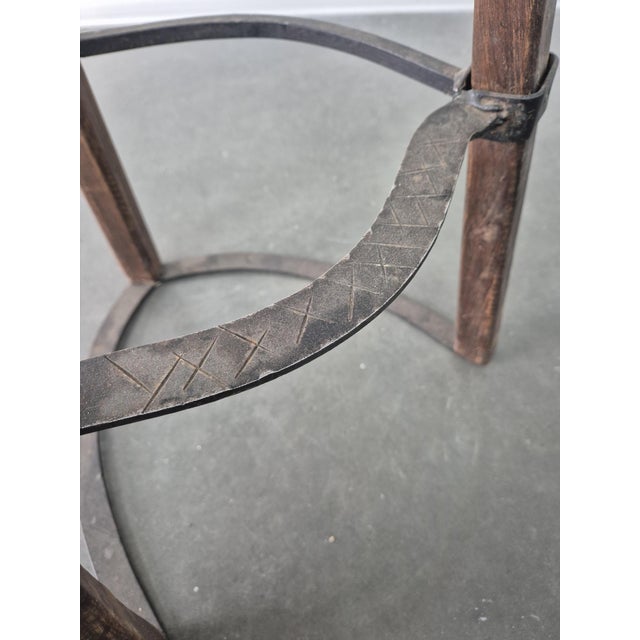 1970s Vintage Brutalist Marbella Stool by Sergio Rodrigues, 1970s For Sale - Image 5 of 16