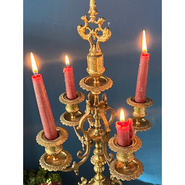 Antique Pair of French Candelabra For Sale - Image 17 of 18
