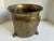 Brass Vintage Brass Jardinière With Lion Handles and Claw Feet - Indoor Planter For Sale - Image 8 of 16
