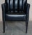 Set of Mid-Century Modern Style Fluted Back Leather Armchairs For Sale - Image 9 of 18