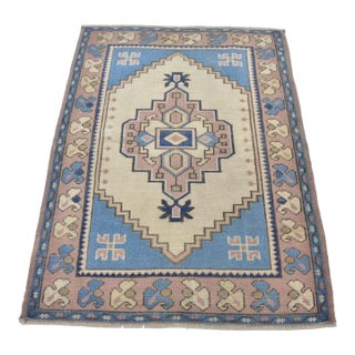 1950s Bohemian Kurdish Area Carpet For Sale