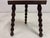 Rustic French Half-Moon Tripod Milking Stool, 1950s For Sale - Image 3 of 10