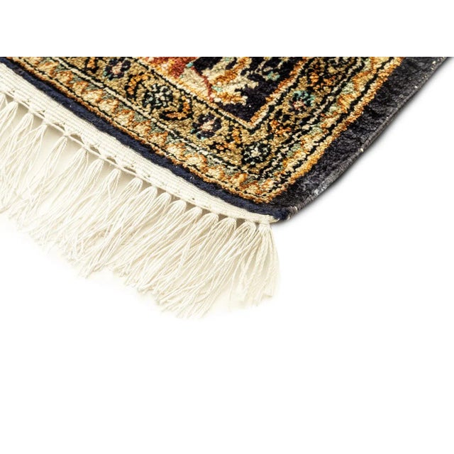 Vintage Ghom Rug For Sale - Image 11 of 13