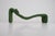 Lounge chair in green kvadrat fabric, olivier mourgue for airborne, 1960s. W 172 cm x d 56 cm x h 62 cm. Seat height 28 cm.